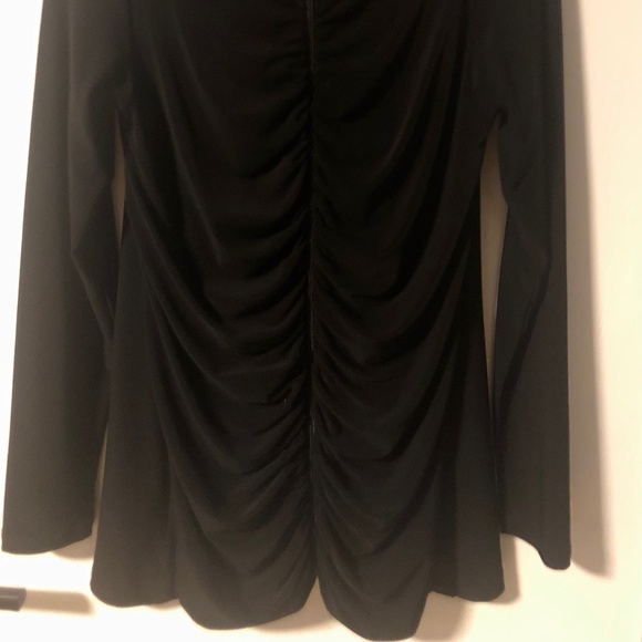 Sympli beautiful black jacket with ruched detailing - Picture 6 of 8